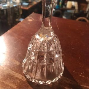 5 1/2” lead Crystal bell very collectible